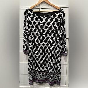 White House Black Market shift dress, XL